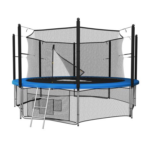 Батут Unix Line Classic 12 ft Inside (синий/зеленый)
