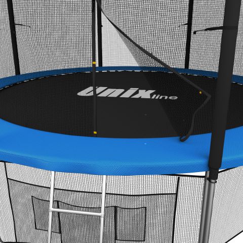 Батут Unix Line Classic 12 ft Inside (синий/зеленый)
