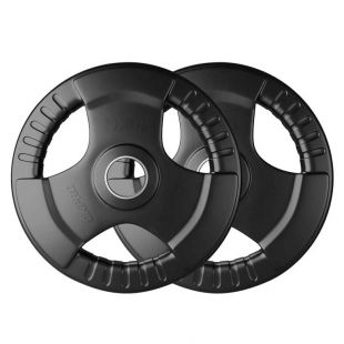 Диск обрезиненный тренировочный с тройным хватом OKPRO OK2005 20 кг