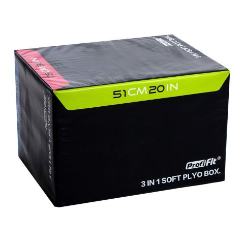 Универсальный SOFT PLYO BOX, PROFI-FIT, 3 в 1, 51-61-75см
