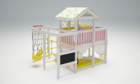 Игровой комплекс Савушка Baby 5 розовый