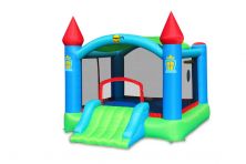 Надувной Игровой центр 4 в 1 Мега крепость Happy Hop 9445
