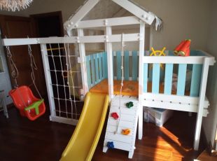 Игровой комплекс Савушка Baby 6 голубой