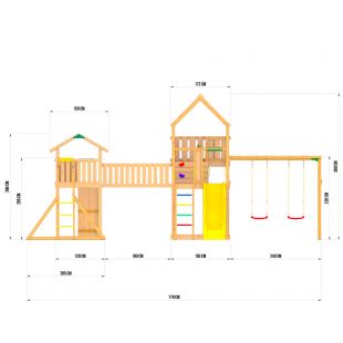 Детский игровой комплекс Jungle Gym JВ11 "Памир"
