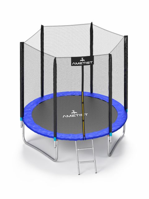 Батут Ametist 252 см (8ft) BASIC Blue