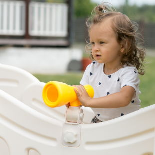 Игровой комплекс с горкой UNIX Kids Playhouse