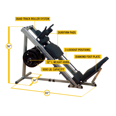Тренажер жим ногами Body-Solid GLPH-1100
