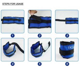 Утяжелители для ног OKPRO OK1718 2 кг