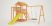 Детская площадка Савушка Мастер 3 с подвесными качелями 1 метр