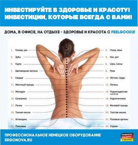 Массажер ручной Ergonova FeelGood 2 Plus
