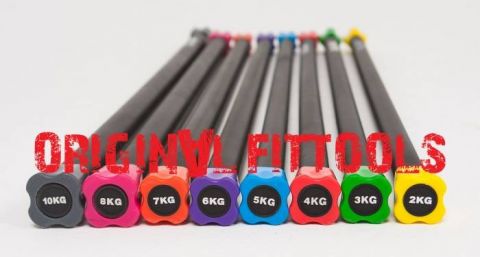Бодибар Original Fit.Tools FT-BDB-7 7 кг оранжевый наконечник